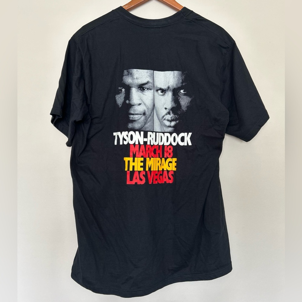 Mike Tyson The Mirage Hotel Closed 90's Size XL Jerzees Vintage Rare T-Shirt!